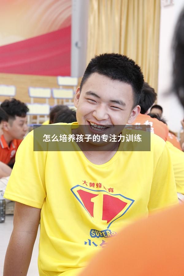 怎么培养孩子的专注力训练