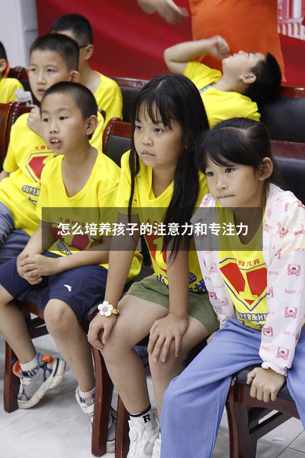 怎么培养孩子的注意力和专注力