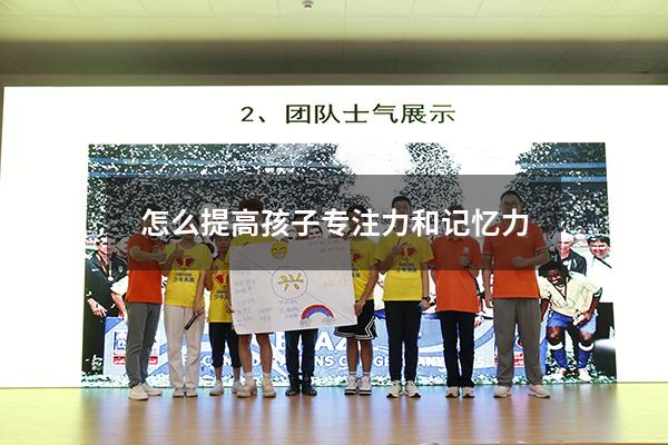 怎么提高孩子专注力和记忆力