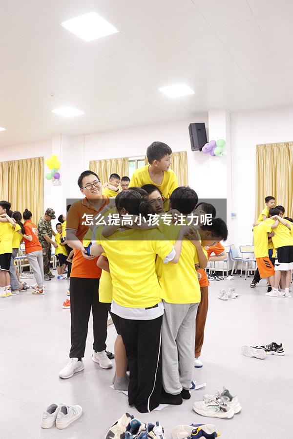 怎么提高小孩专注力呢