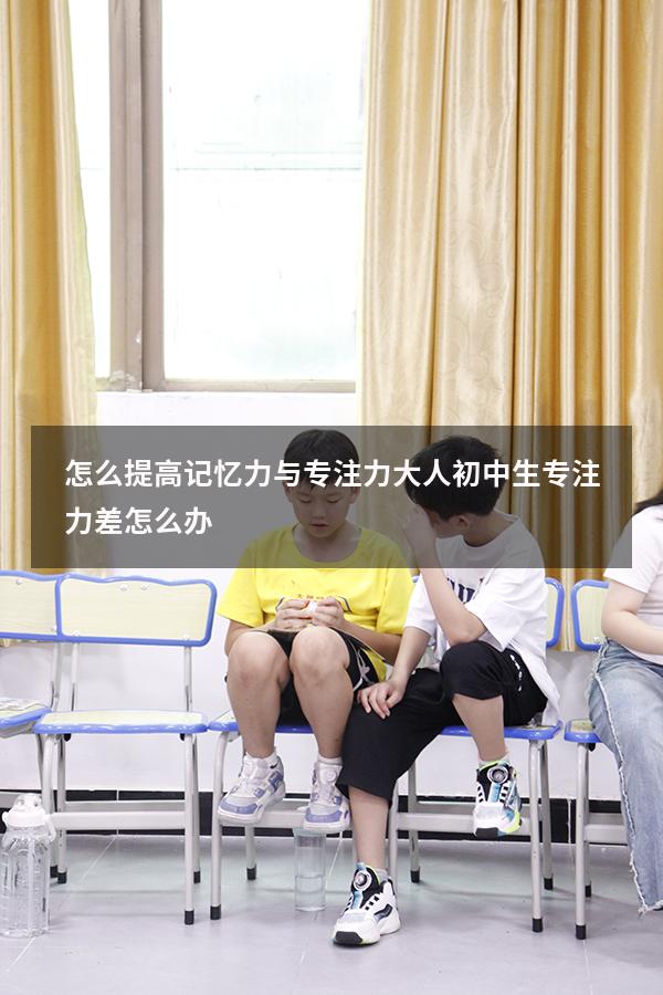 怎么提高记忆力与专注力大人（初中生专注力差怎么办）