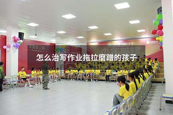 怎么治写作业拖拉磨蹭的孩子