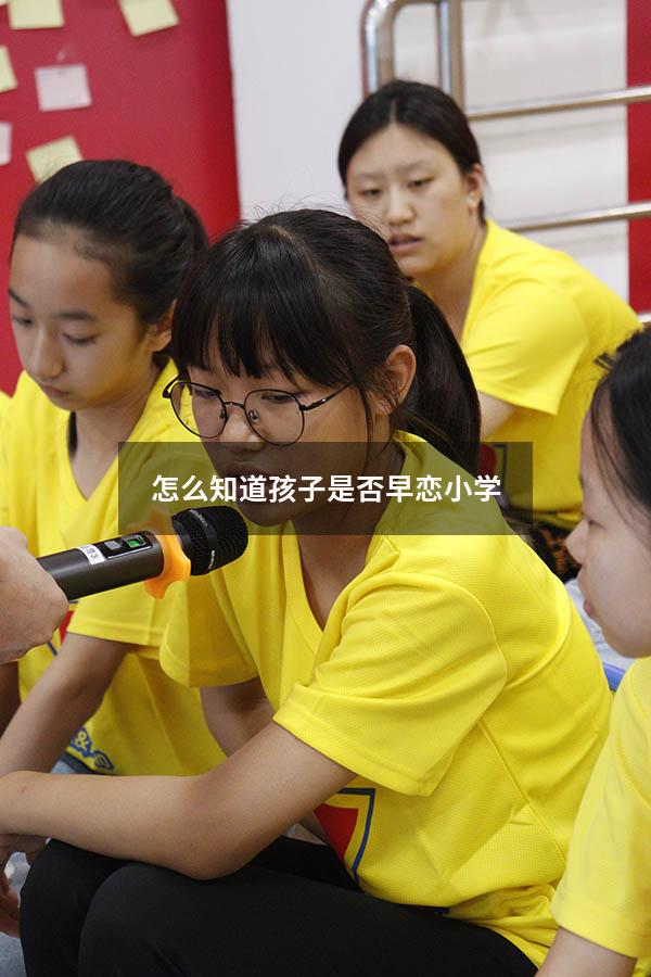 怎么知道孩子是否早恋小学