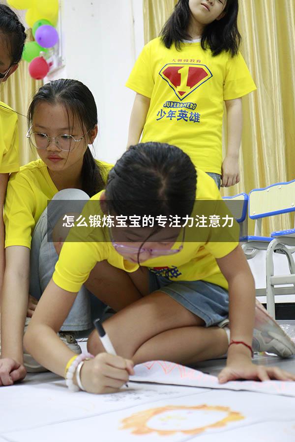 怎么锻炼宝宝的专注力注意力