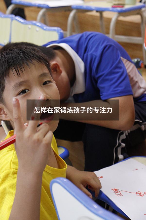 怎样在家锻炼孩子的专注力