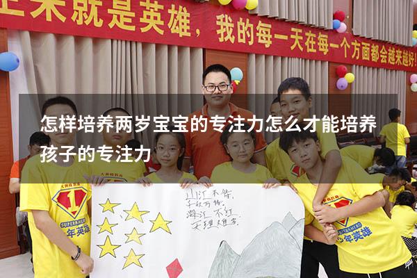 怎样培养两岁宝宝的专注力（怎么才能培养孩子的专注力）
