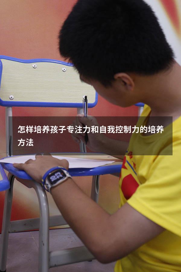 怎样培养孩子专注力和自我控制力的培养方法
