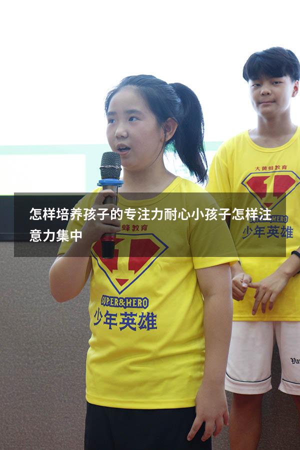 怎样培养孩子的专注力耐心（小孩子怎样注意力集中）