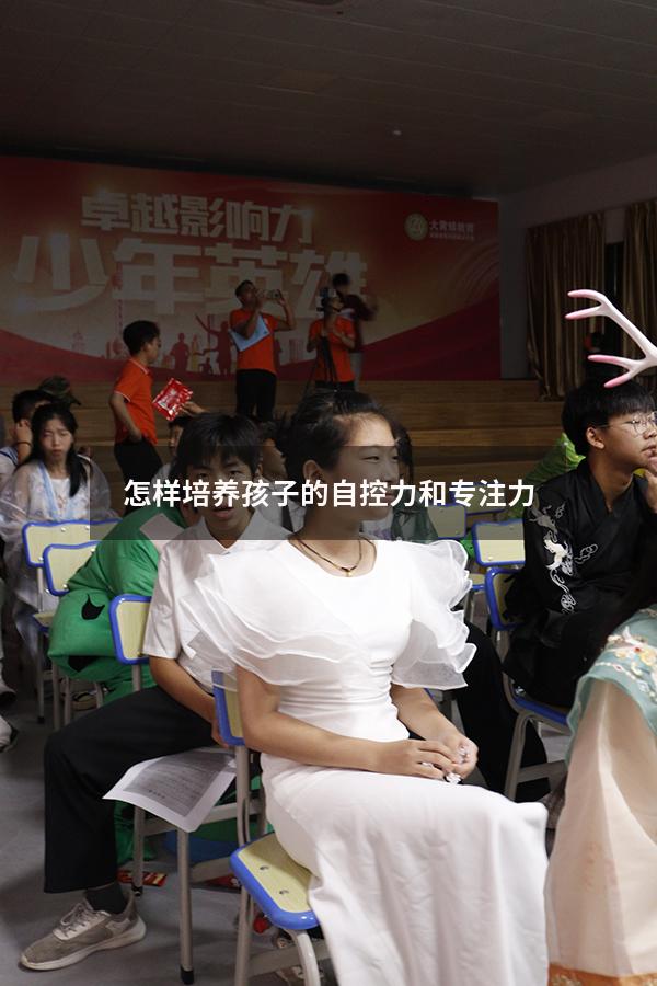 怎样培养孩子的自控力和专注力