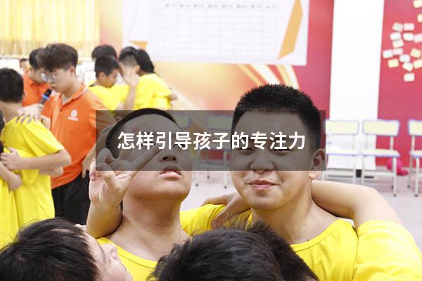 怎样引导孩子的专注力