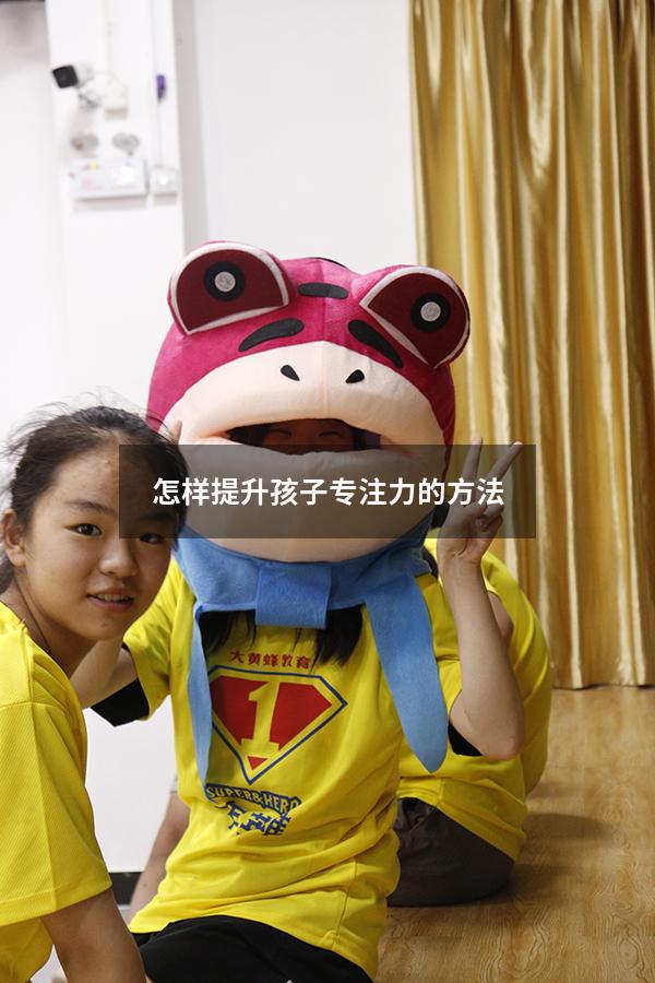 怎样提升孩子专注力的方法