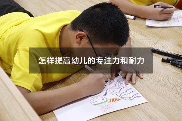 怎样提高幼儿的专注力和耐力