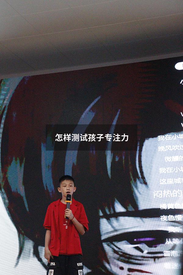 怎样测试孩子专注力