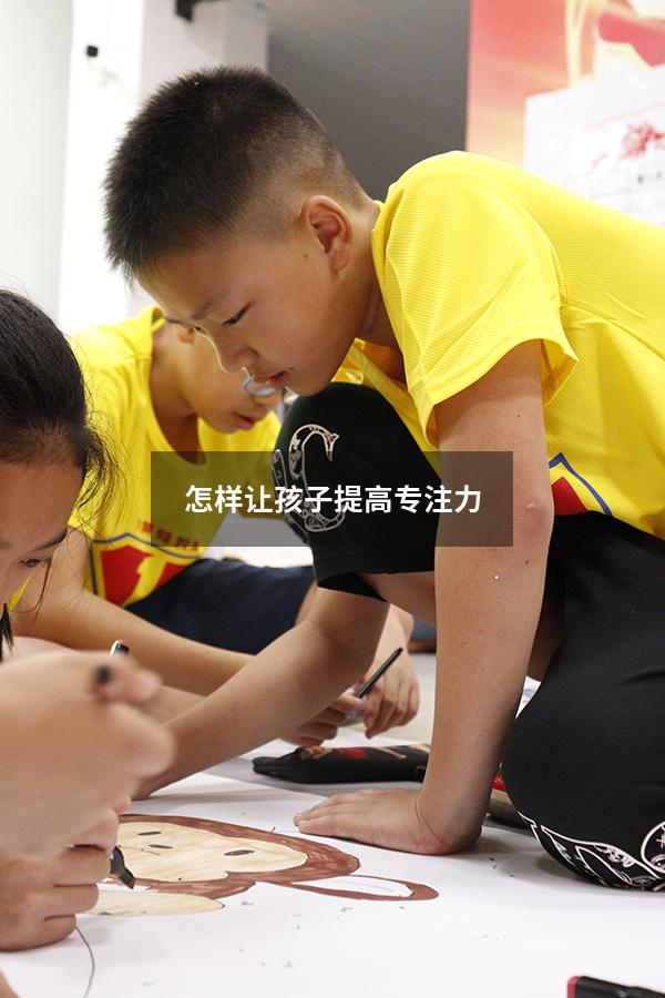 怎样让孩子提高专注力