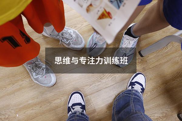 思维与专注力训练班