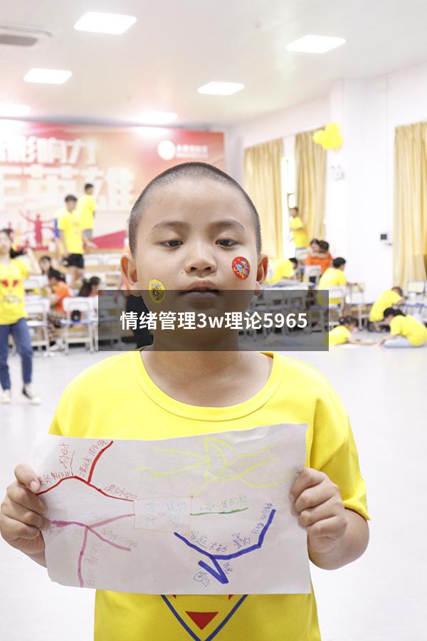 情绪管理3w理论5965