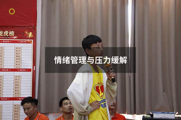 情绪管理与压力缓解