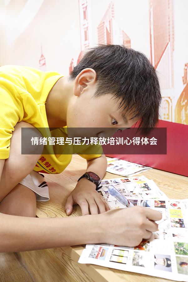 情绪管理与压力释放培训心得体会