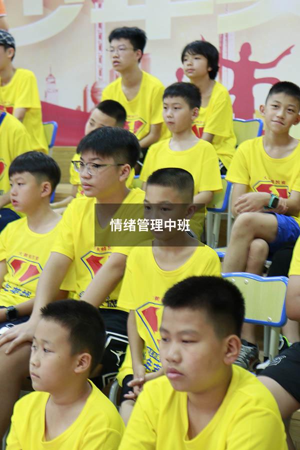 情绪管理中班