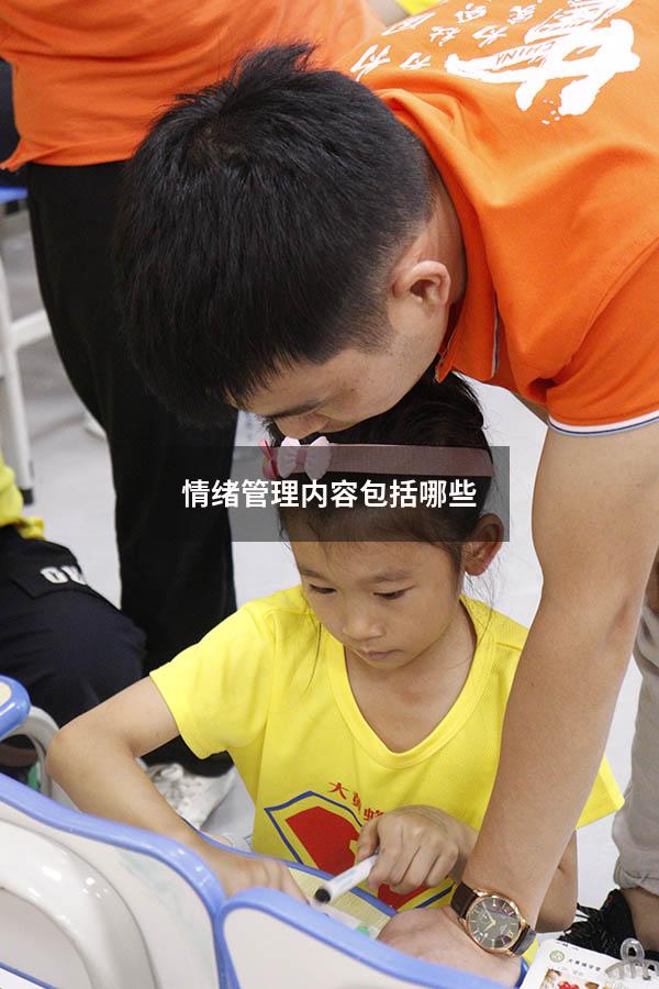 情绪管理内容包括哪些