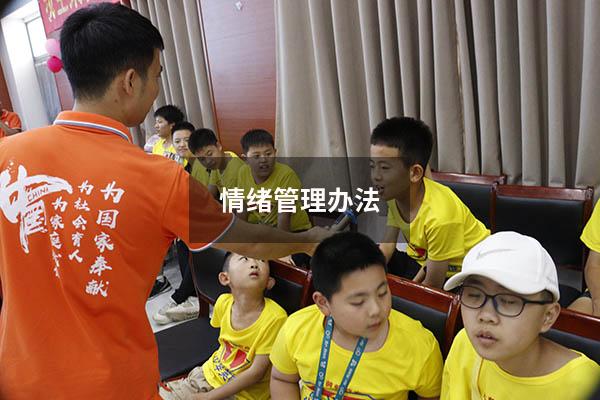 情绪管理办法