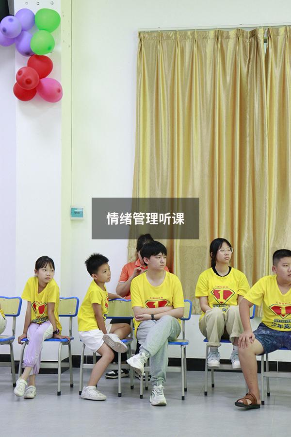 情绪管理听课
