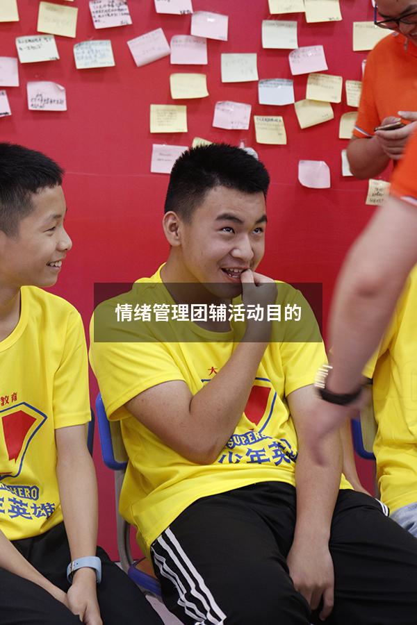 情绪管理团辅活动目的