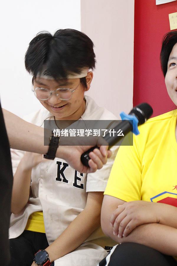 情绪管理学到了什么