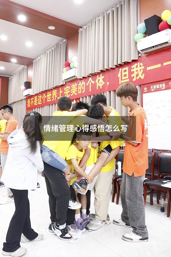 情绪管理心得感悟怎么写