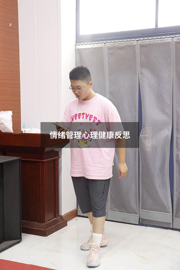 情绪管理心理健康反思