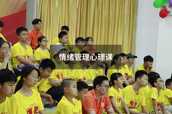 情绪管理心理课8611