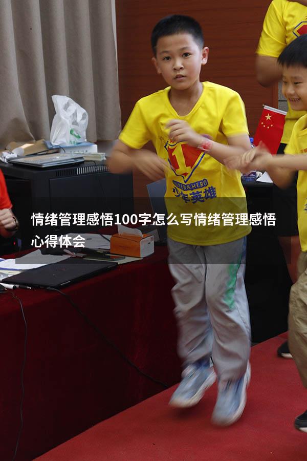 情绪管理感悟100字怎么写（情绪管理感悟心得体会）