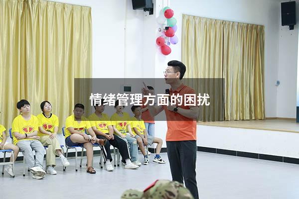 情绪管理方面的困扰