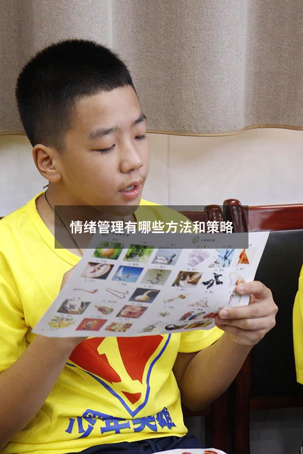情绪管理有哪些方法和策略