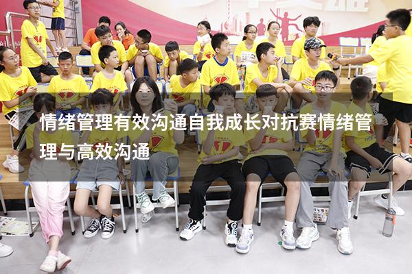 情绪管理有效沟通自我成长对抗赛（情绪管理与高效沟通）