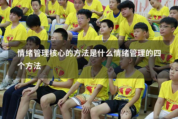 情绪管理核心的方法是什么（情绪管理的四个方法）