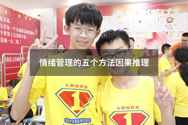情绪管理的五个方法因果推理8944