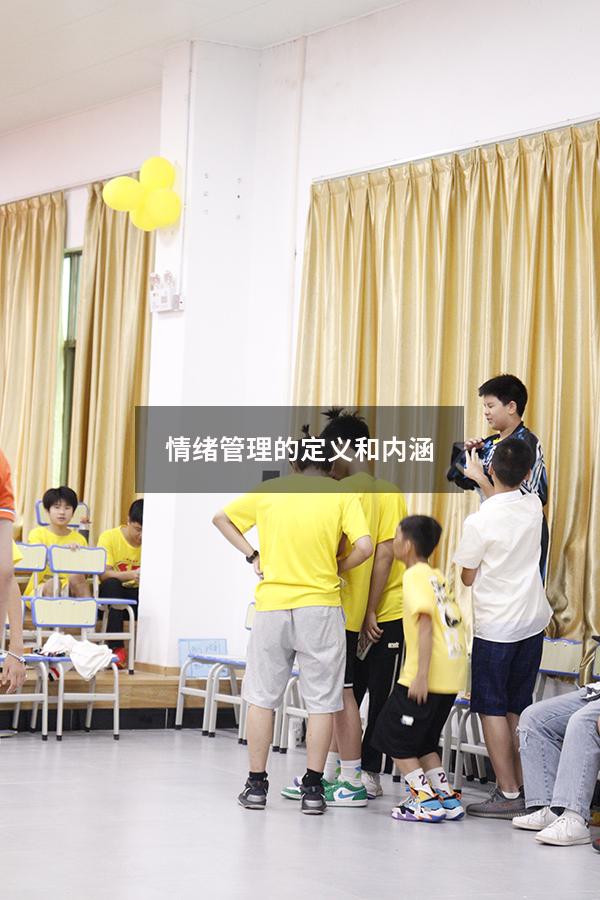 情绪管理的定义和内涵