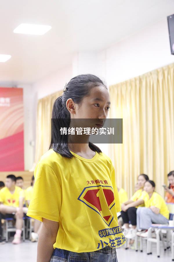情绪管理的实训