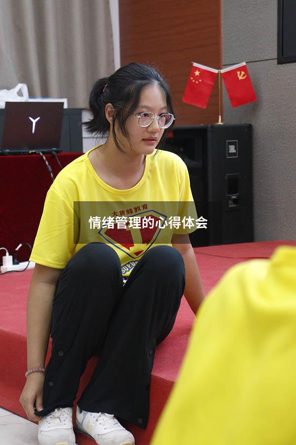 情绪管理的心得体会5