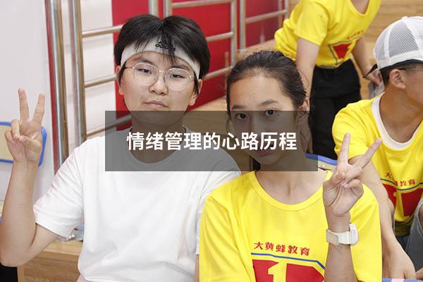 情绪管理的心路历程