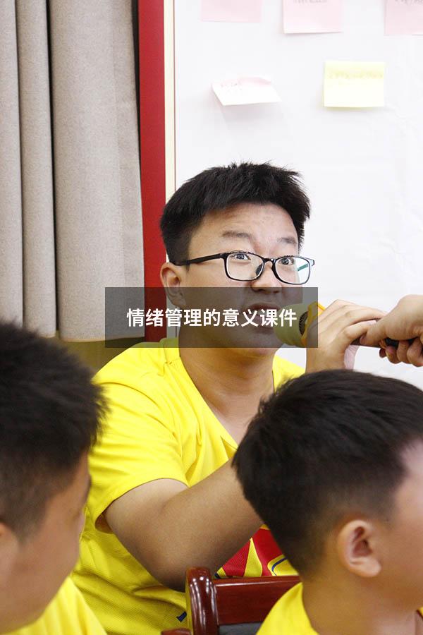 情绪管理的意义课件