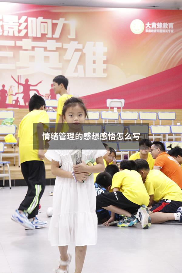 情绪管理的感想感悟怎么写