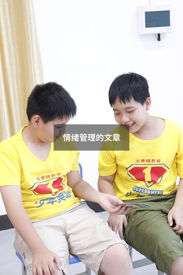 情绪管理的文章