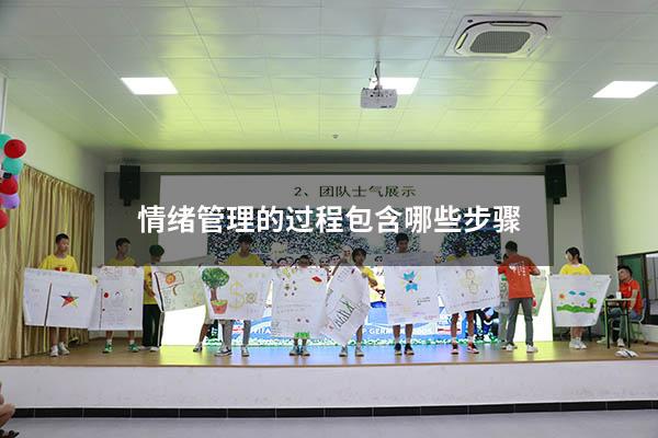 情绪管理的过程包含哪些步骤