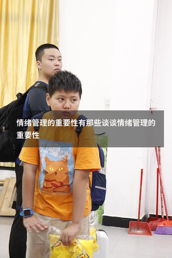 情绪管理的重要性有那些（谈谈情绪管理的重要性）