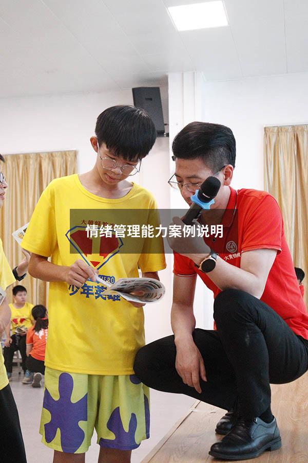 情绪管理能力案例说明