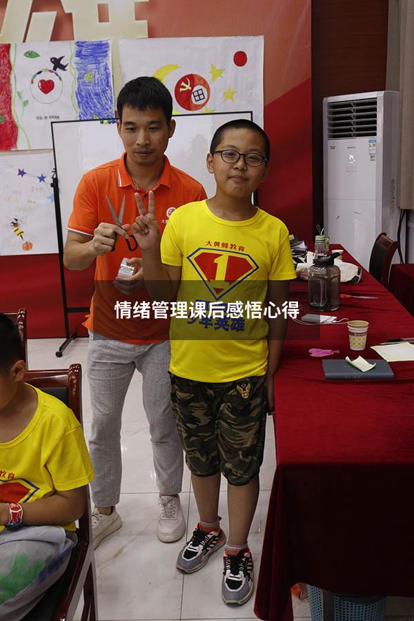 情绪管理课后感悟心得