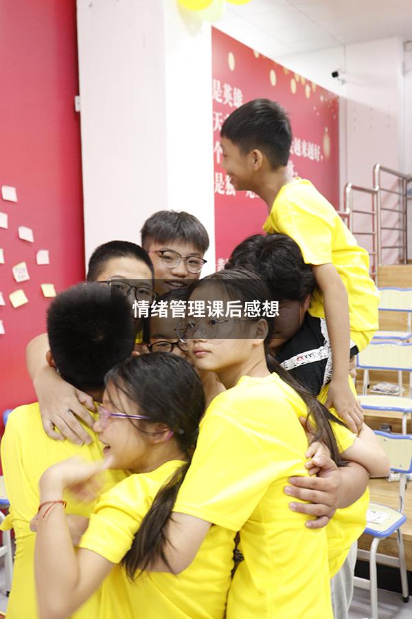 情绪管理课后感想