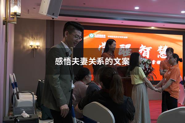 感悟夫妻关系的文案